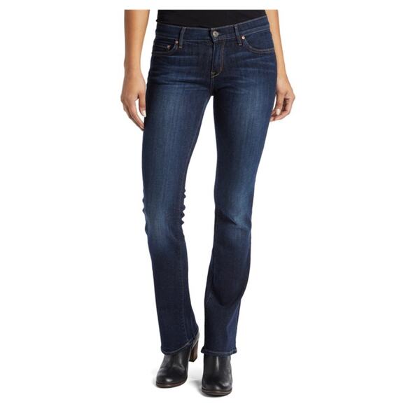 Principle Jeans The Truth Bootcut Denim 28 Dark Rinse Wash - Picture 1 of 10